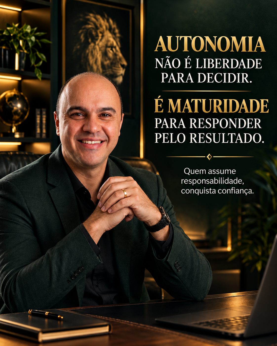 Jailson Morais Araújo, autor do método I.R.P.D. e ex-chef de cozinha